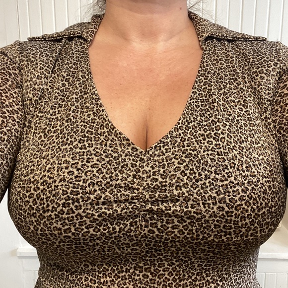 Express Vintage Stretch Dress - 5/6 (small) - Picture 4 of 9